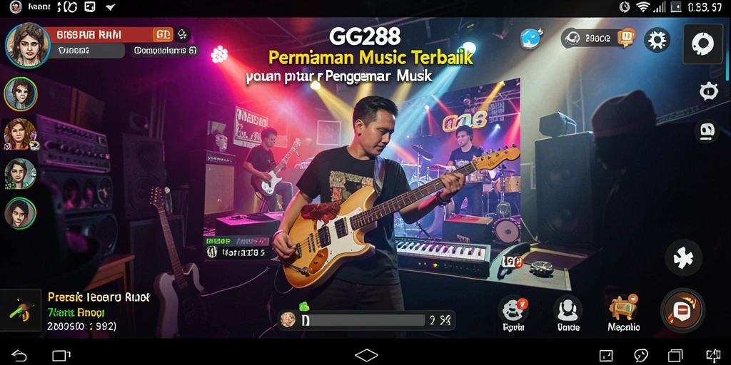 Tampilan gameplay GG288 yang menarik dan penuh warna.