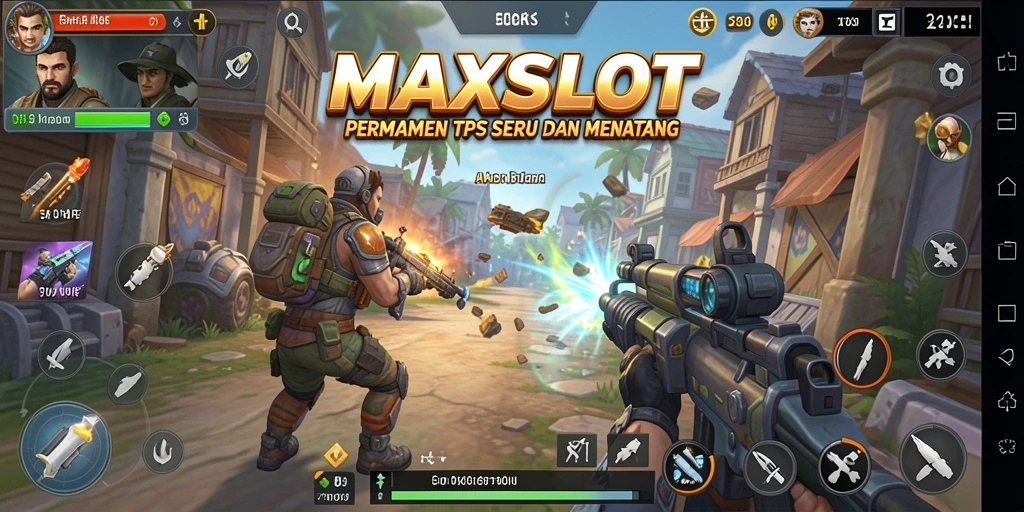 Tampilan screenshot gameplay MAXSLOT yang menegangkan.