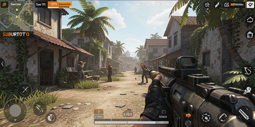 Gameplay SUBURTOTO yang intens dan menyenangkan.
